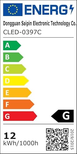 EYOCEAN LED Schreibtischlampe, Schwenkarm Verstellbarer Schwanenhals Klemmleuchte, Berührungssteueru