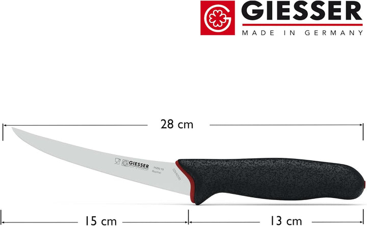 Giesser seit 1776 - Made in Germany - Ausbeinmesser rutschfest PrimeLine, 15 cm Klinge sehr flexibel