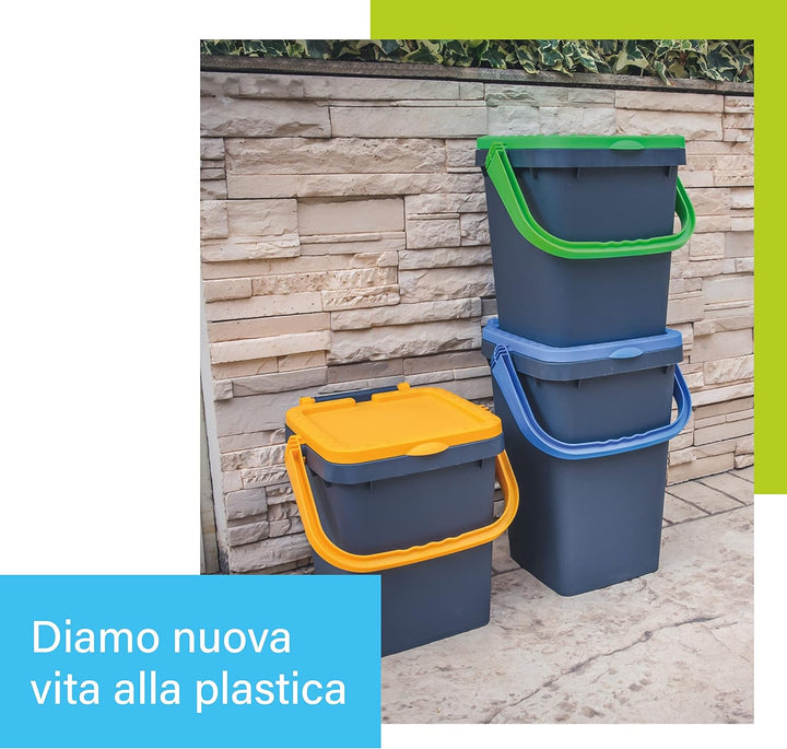 Mülleimer ECOPLUS 20 Liter gelb ECP20