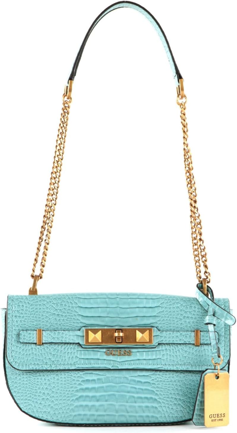 GUESS Raffie Convertible Xbody Flap Aqua