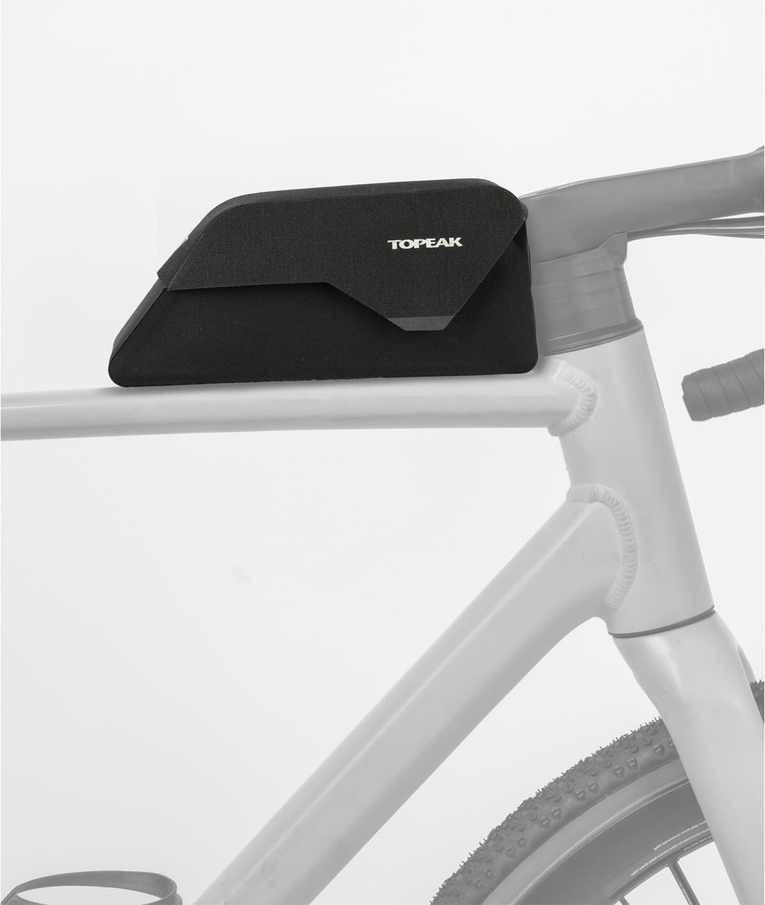 Topeak TopLoader DryShell wasserdichte Fahrradtasche mit Magnetverschluss, schwarz