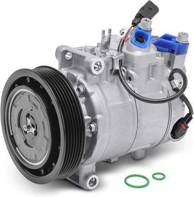 Frankberg Kompressor Klimaanlage Kompatibel mit A4 8K2 B8 3.0L 2007-2015 A4 Avant 8ED B7 3.1L 2005-2