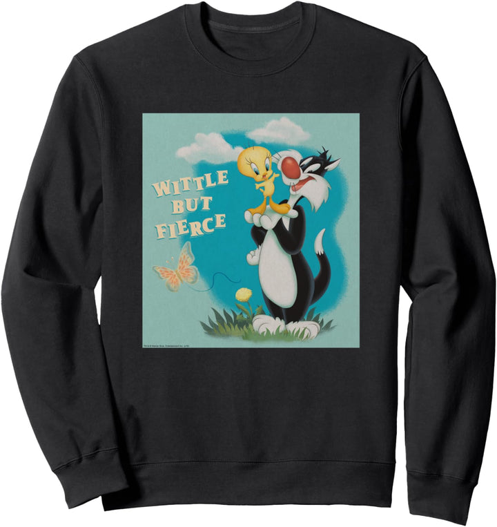 Looney Tunes Sylvester and Tweety Widdle But Fierce Sweatshirt