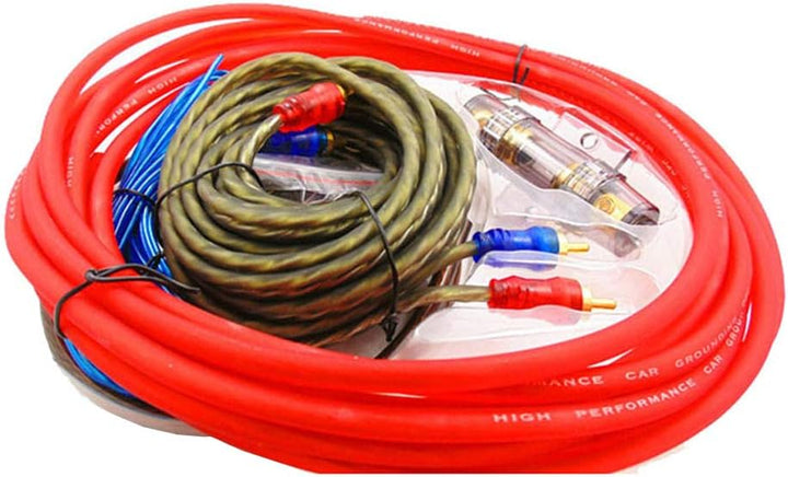Mintice Kfz Verstärker Kabelsatz Anschluss Set Endstufe Kabel Anschlusskabel Audio Subwoofer Cinchka