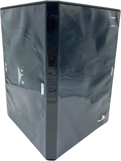 AMARAY DVD Hülle, Hüllen schwarz für 1 Disc 14mm - 25 Stück