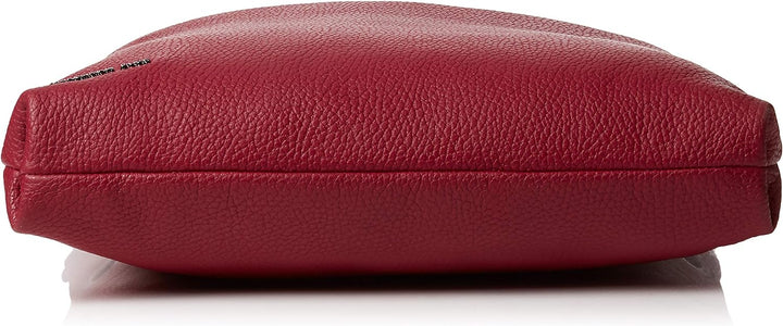 Mandarina Duck Mellow Leather Tracolla Schultertasche Rot (Red Plum), Rot (Red Plum)