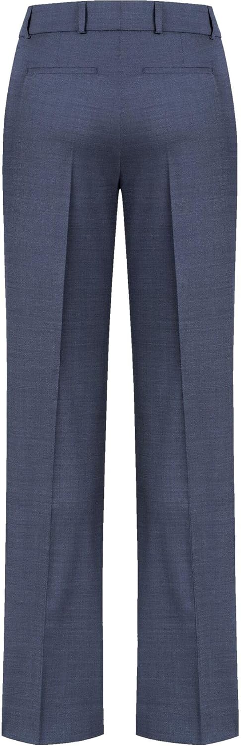 Greiff Corporate Modern with 37.5 Damen Hose Mittelblau Pinpoint 34, Mittelblau Pinpoint 34