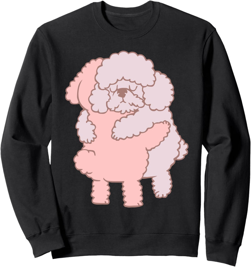 Poodle Hugs Sweatshirt