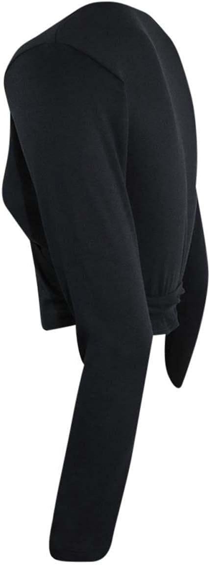 Intermezzo Mädchen Ballett Wickeljacke 6544 Jecru Ml - Made in Spain 6 Schwarz, 6 Schwarz