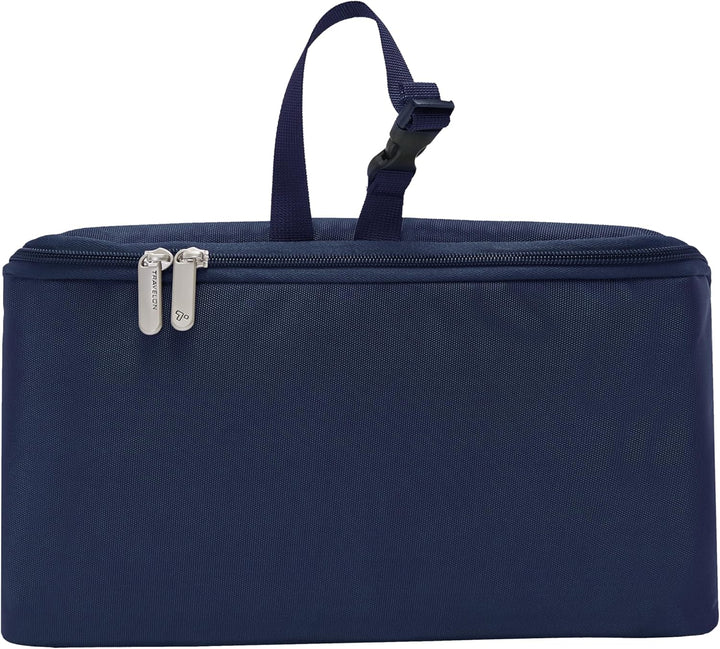 Travelon: Kulturset für Gepäck, flach, Midnight, Midnight, Reise-Kosmetik-Set zum Aufklappen, Midnig