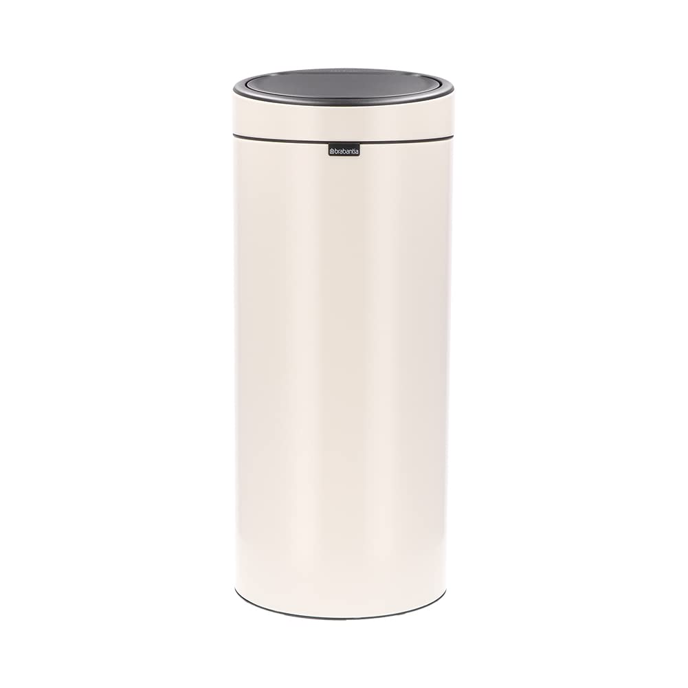 Brabantia - Touch Bin 30L - Grosser Mülleimer für die Küche - Soft-Touch-Öffnung - Entnehmbarer Inne