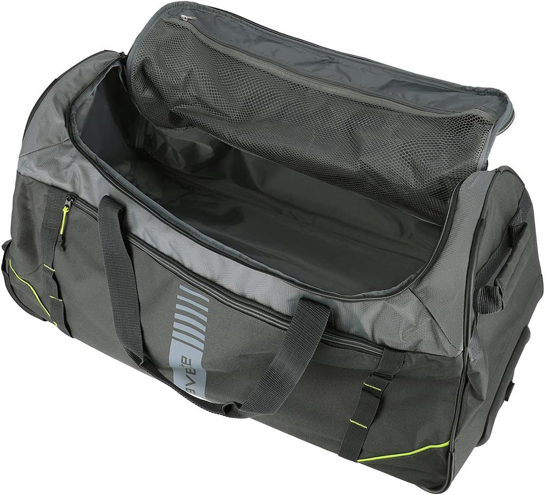 travelite 2-Rad Trolley Grösse L, Gepäck Serie BASICS ACTIVE: Weichgepäck Reisetasche mit Rollen im