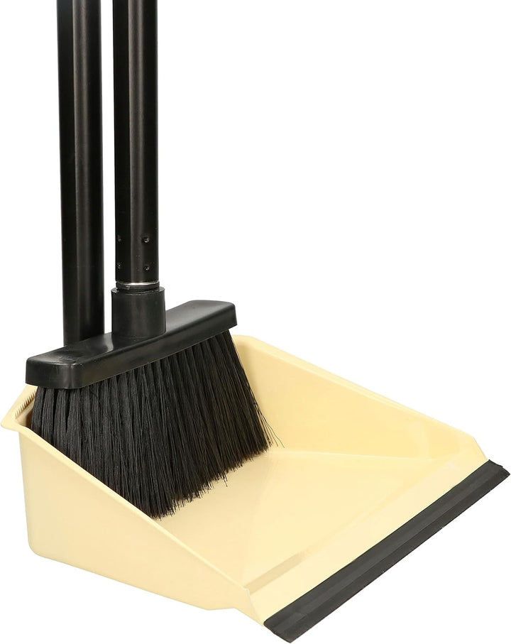 KOTARBAU® Kehrschaufel und Besen Set Aufrecht Kehrset Set mit Langem Stiel