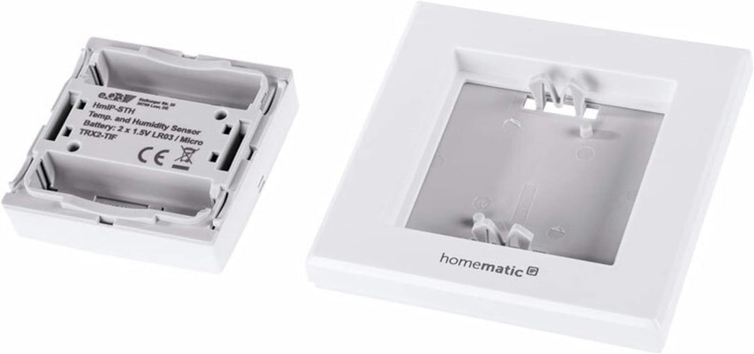 Homematic IP Smart Home 3er-Set Temperatur- und Luftfeuchtigkeitssensor HmIP-STH, innen