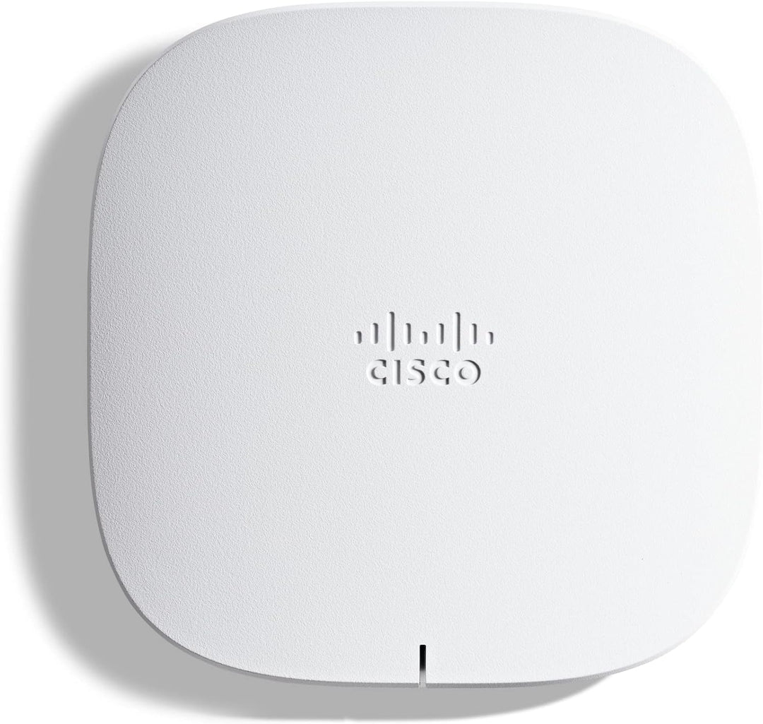 Cisco Business 150AX Wi-Fi 6 2x2 Access Point 1 GbE Port – Deckenmontage, 3 Jahre Hardwareschutz (CB