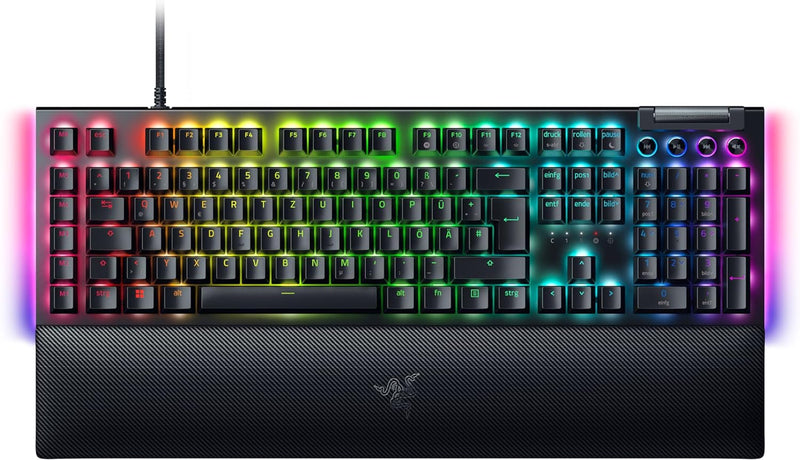 Razer BlackWidow V4 (Green Switch) - Mechanische Gaming-Tastatur mit Razer Chroma RGB (Mechanische R