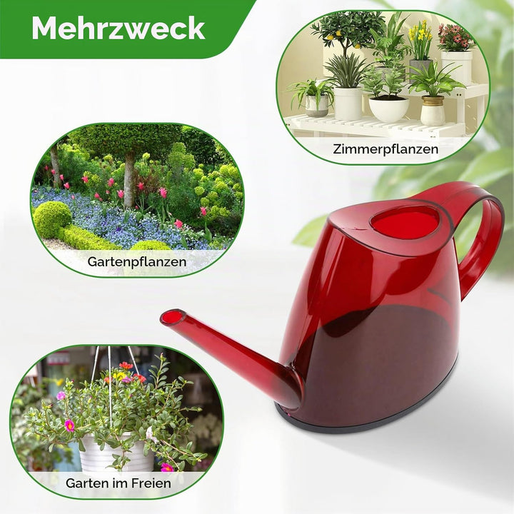 Giesskanne für Zimmerpflanzen, Loft Flower Care Giesskanne, 1,2L Pflanzengiesskanne mit langem Ausla