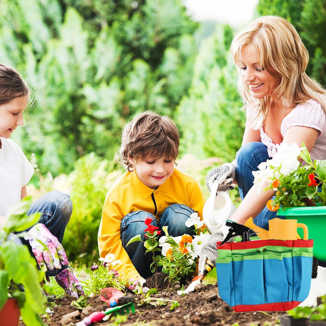 Wedhapy Kids Gardening Set Kids Gardening Tools 20pcs/Set Mini Ergonomic Kleinkind Gartenset Tragbar