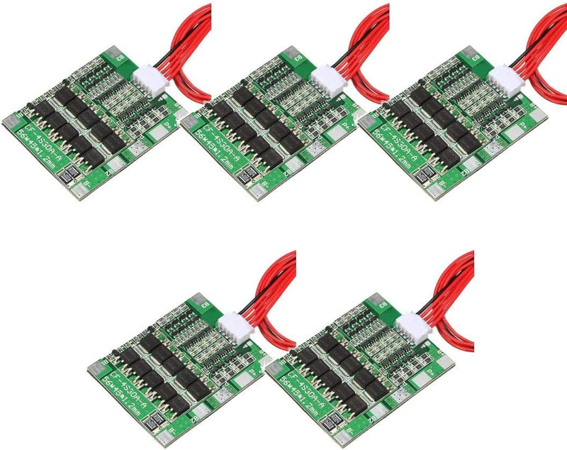 5pcs 4S 30A 14.8V Li-ion Lithium Battery PCB BMS 18650 Charger Protection Board
