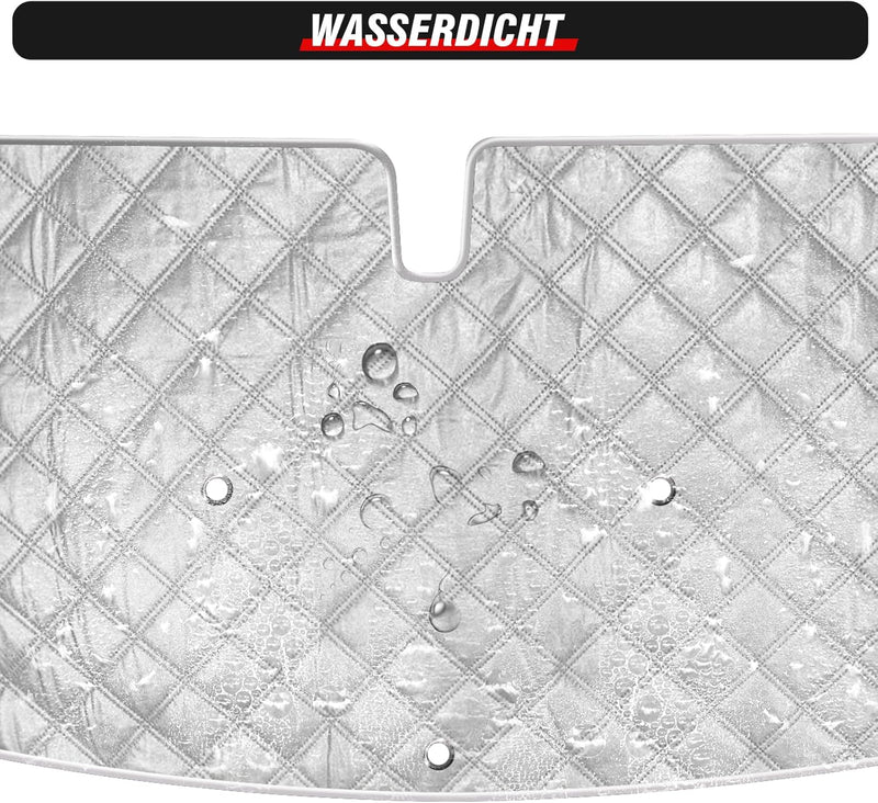 MaxEarn 8Stk Thermomatte Fahrerhaus passend für VW LWB T5/T6, Luxus Interne Auto Sonnenblende Fronts