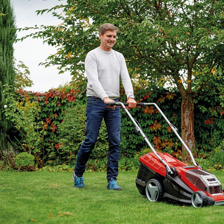 Einhell Akku-Rasenmäher GE-CM 36/36 Li Kit Power X-Change (36 V, 36 cm Schnittbreite, bis 400 m², Br