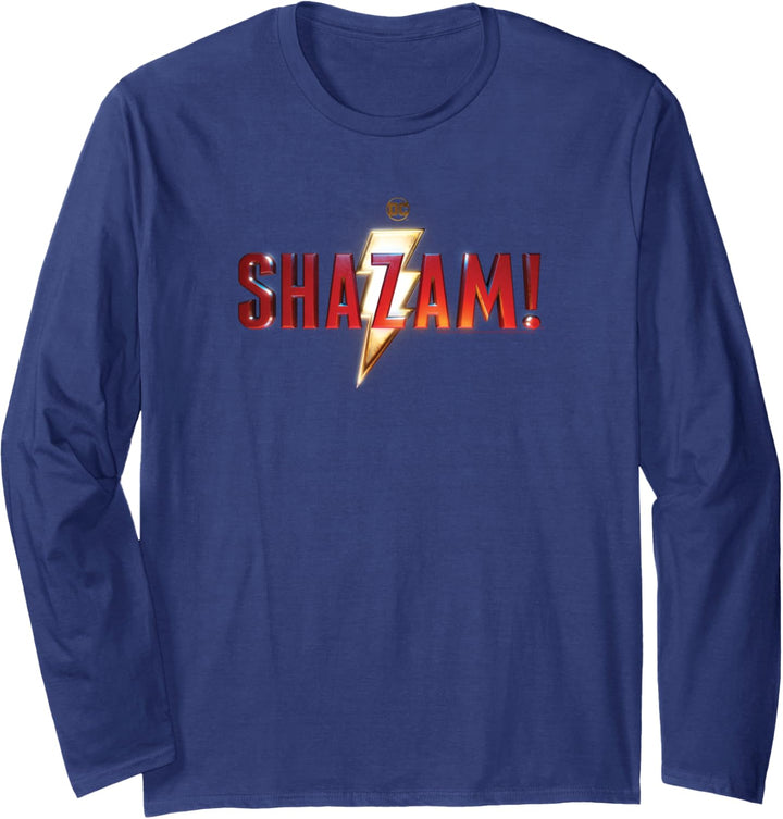 Shazam! Movie Logo Langarmshirt