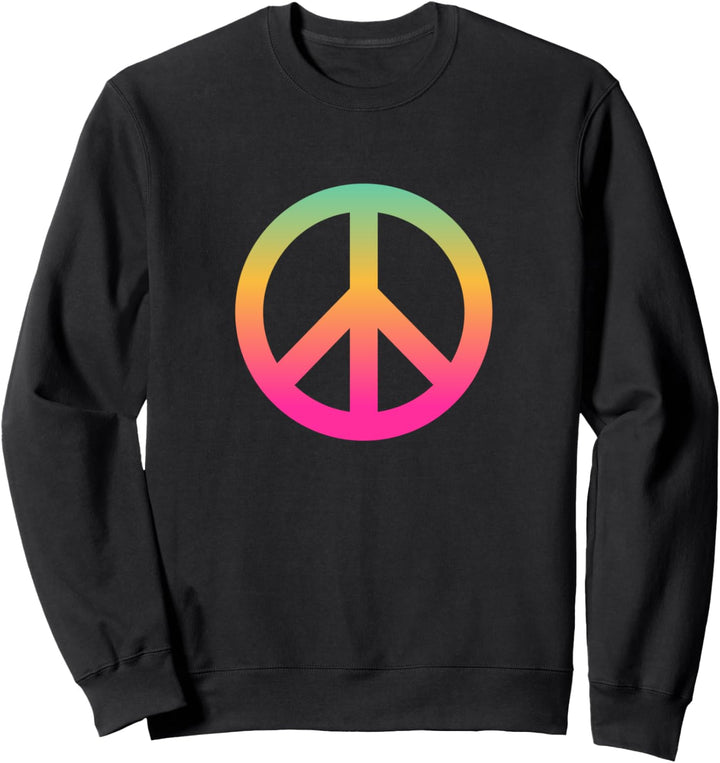 Make Peace Not War - Peace Logo Sweatshirt