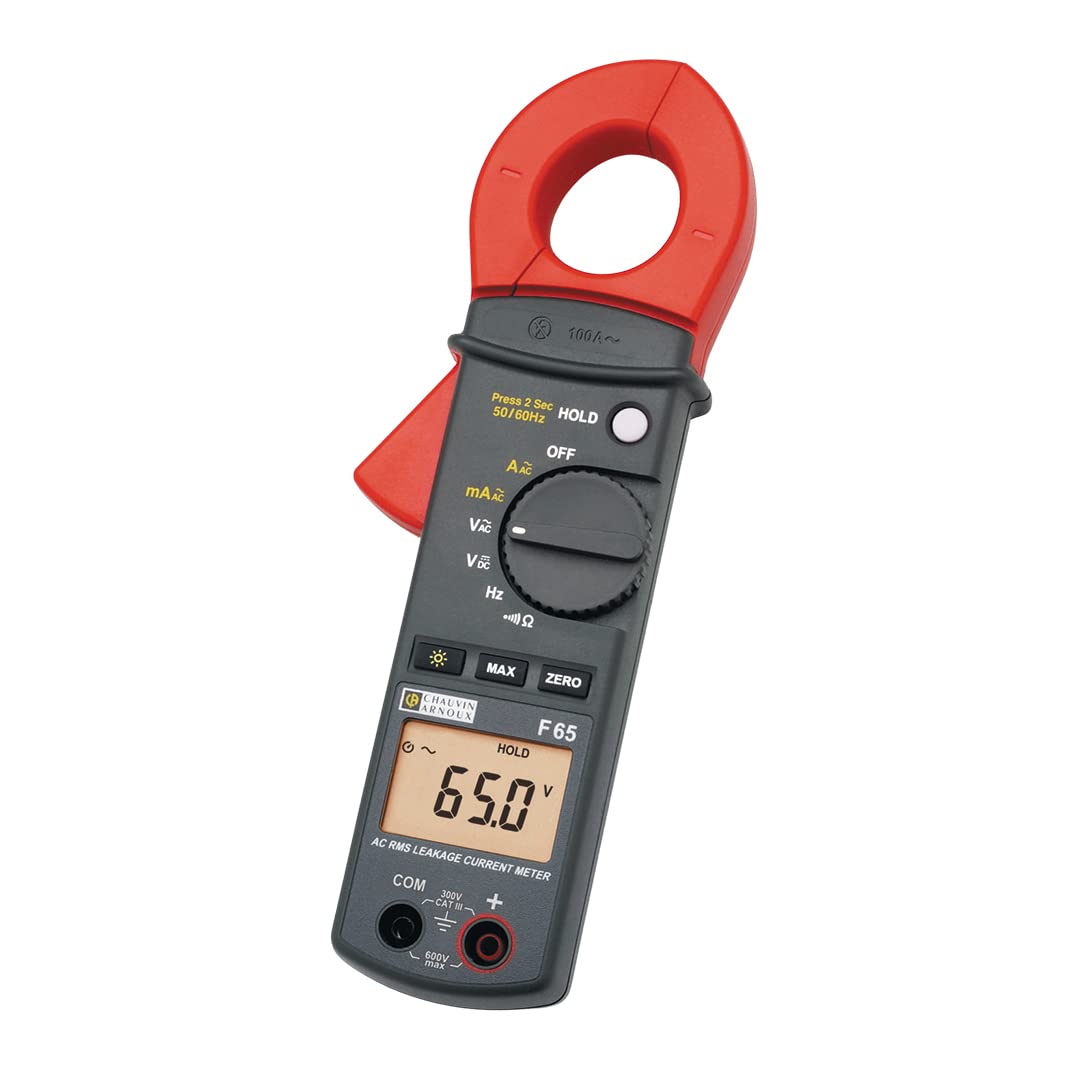 Chauvin Arnoux F65 Stromzange digital CAT III 600V Anzeige (Counts): 10000