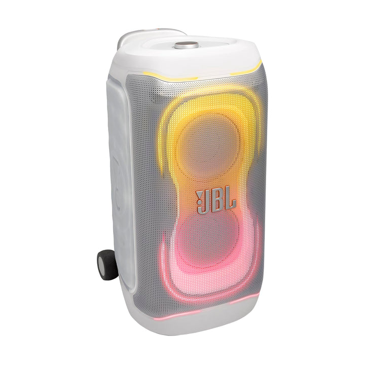 JBL PartyBox 330 Tragbarer Partylautsprecher, Weiss | JBL Sound, Lichtshow, AI Sound Boost, Bluetoot