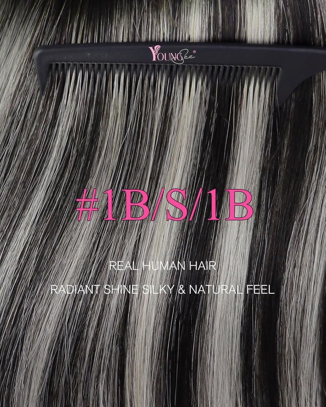 YoungSee Tape in Extensions Echthaar Ombre Tape Extensions Ombre Echthaar Extensions Tape 30 cm Tape