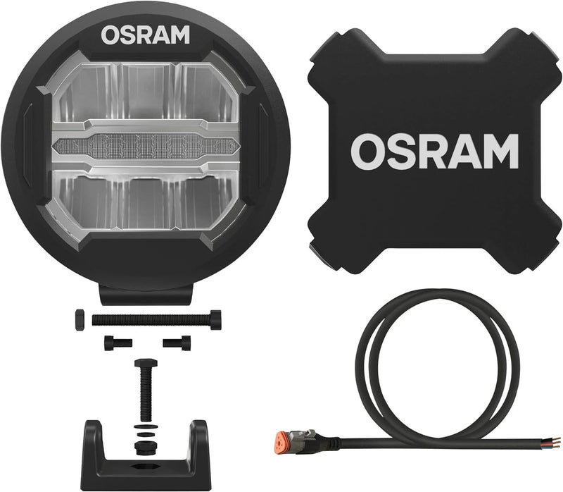 OSRAM LEDriving ROUND MX180-CB, LED Zusatzscheinwerfer für Nah- und Fernlicht, Combo, 3000 Lumen, Li