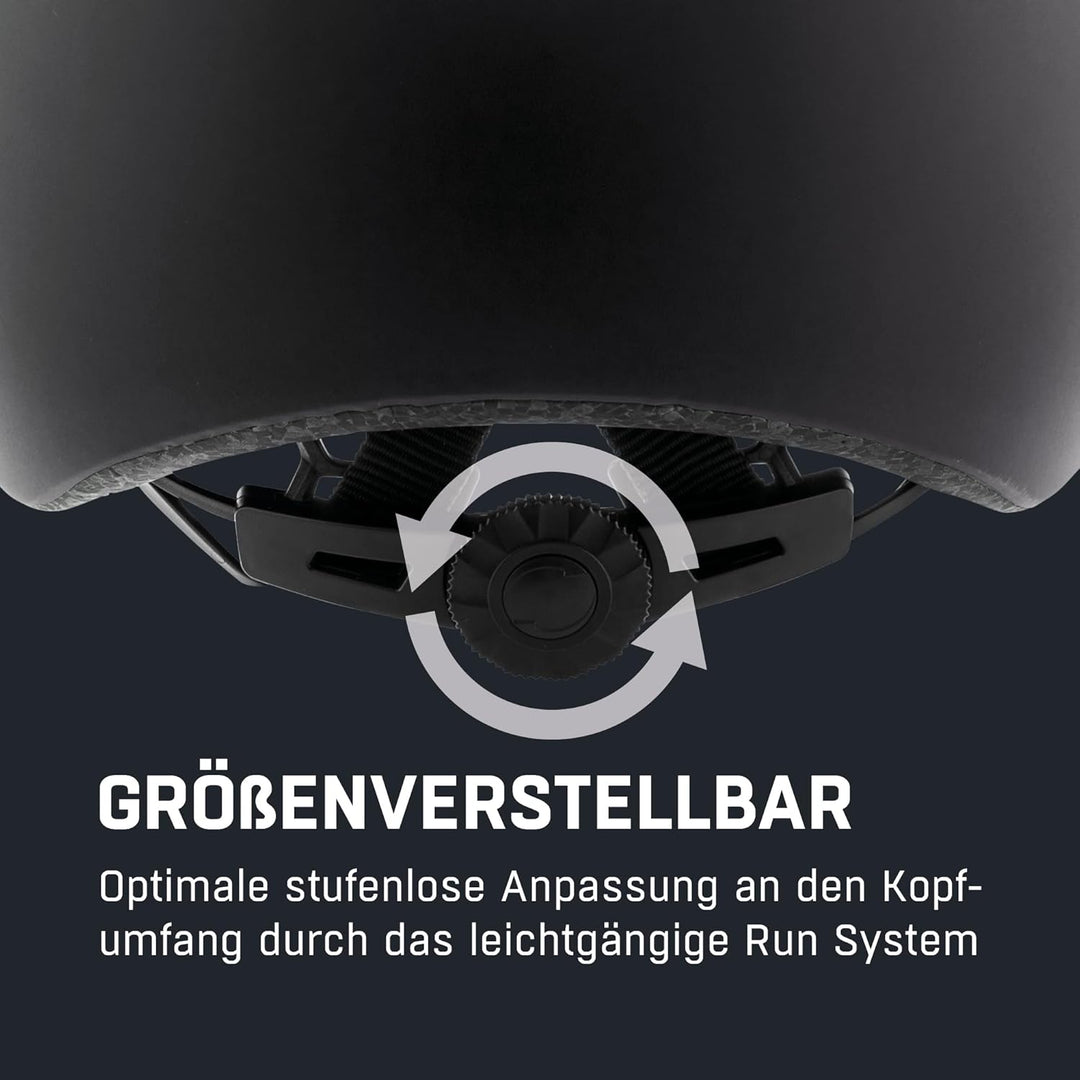ALPINA BROOKLYN - Beleuchteter, Robuster und Komfortabler Urban Fahrradhelm Mit LED-Licht Für Erwach