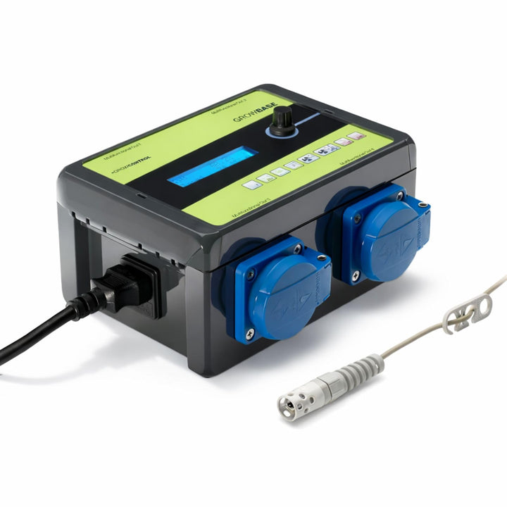 Weedness GrowControl Klimasteuerung Abluft Lüfter Ventilator (GrowBase WiFi), GrowBase WiFi