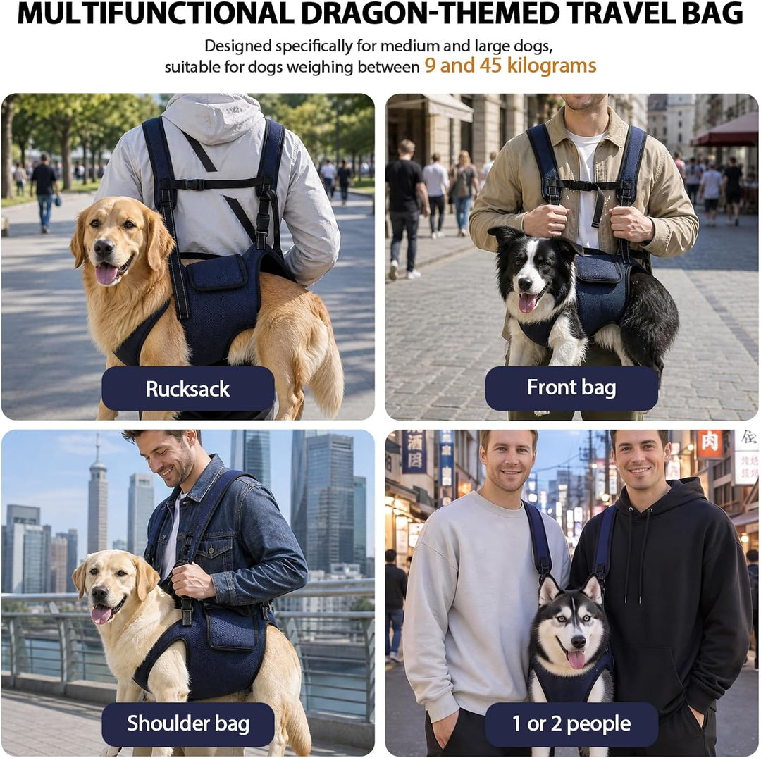 Tragehilfe Hund, Tragehilfe Hund Gross, Ganzkörper-Hundetragetasche XXXL, XXXL
