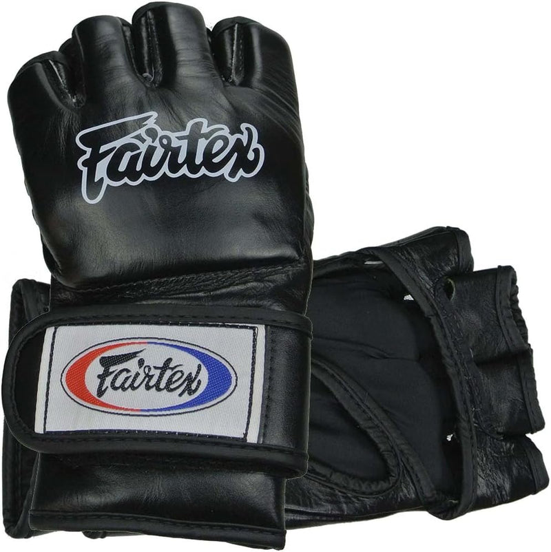 Fairtex MMA Handschuhe, FGV12, schwarz, Gloves, Freefight, Grappling, Vale Tudo XL, XL