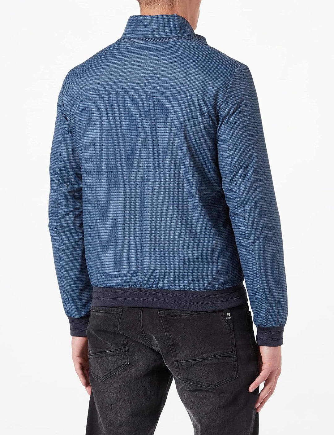 Geox Herren M Vincit Jacket 58 Light Blue/Dark Blue, 58 Light Blue/Dark Blue