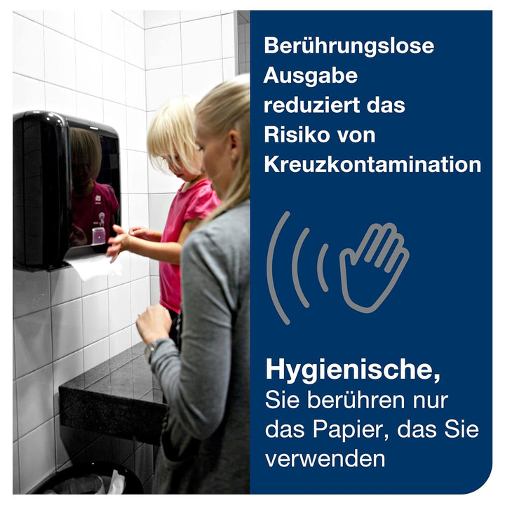 Tork Matic Sensorspender für Rollenhandtücher 551108, Elevation Design - H1 Rollenhandtuch-Spender,