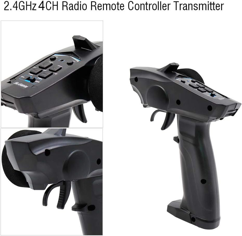 2,4 GHz 3CH Funksender 3 Kanäle Fernbedienung mit Empfänger Racing 91803G-VT für RC Car Boat