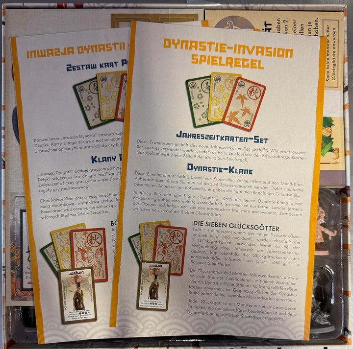 Asmodee Rising Sun - Dynastie-Invasion, Erweiterung, Kennerspiel, Strategiespiel, Deutsch, Rising Su