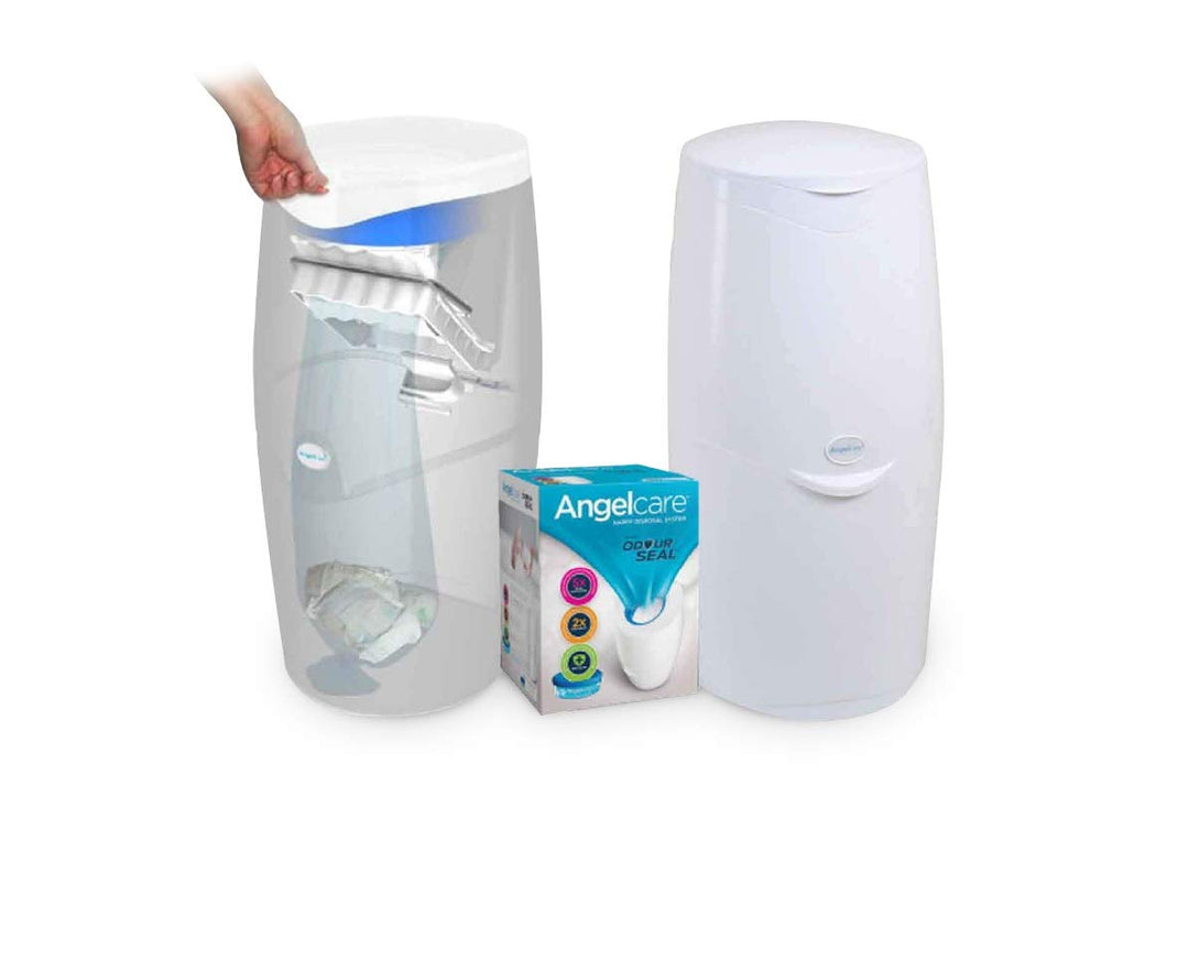 Angelcare 0666594090027 Captiva Windeleimer, weiss