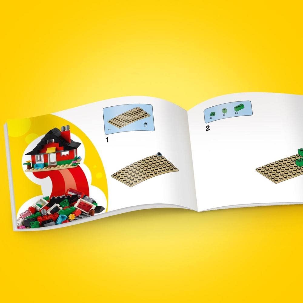 LEGO 11008 Classic Bausteine - Bunte Häuser Einzeln, Einzeln