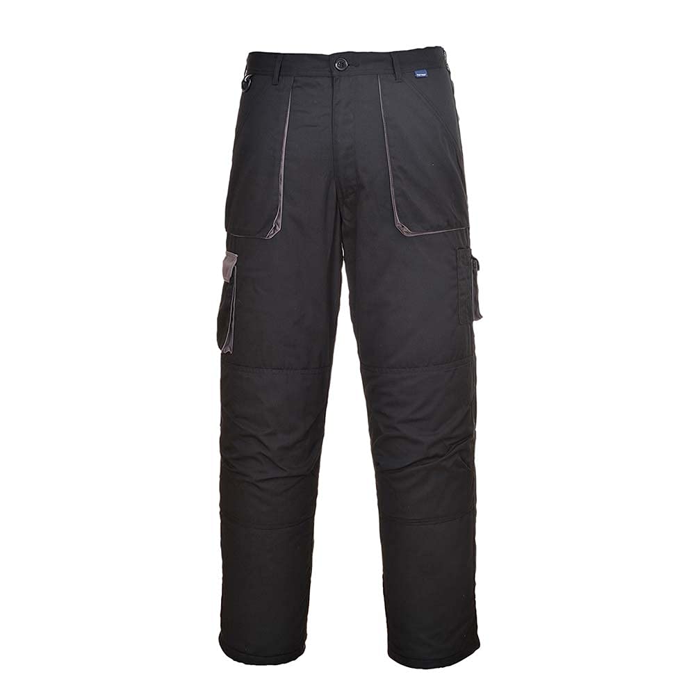 Portwest Portwest Texo Kontrast-Hose, Grösse: XXL, Farbe: Schwarz, TX11BKRXXL XXL Schwarz, XXL Schwa