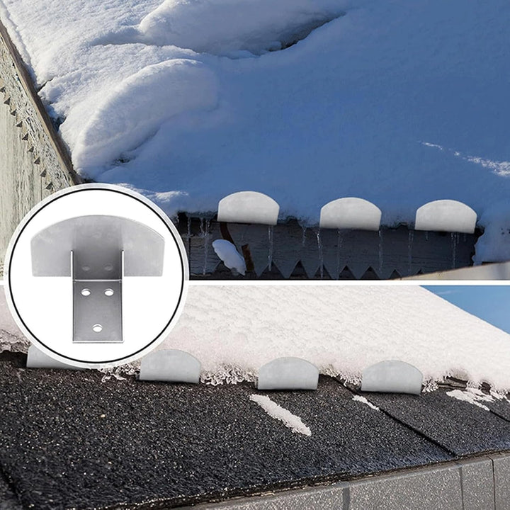 Metal Roof Schneefanghaken 25 Stück Wetterfeste Eisansatz Stopps | Robuste Schneestopper Für Winter