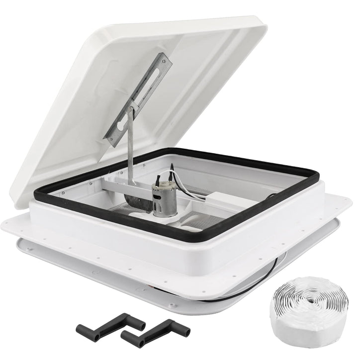 RVMATE 35,6 cm Wohnmobil-Dachventilator für Wohnmobil/Wohnmobil/Anhänger, Wohnmobil-Dachentlüftungsv