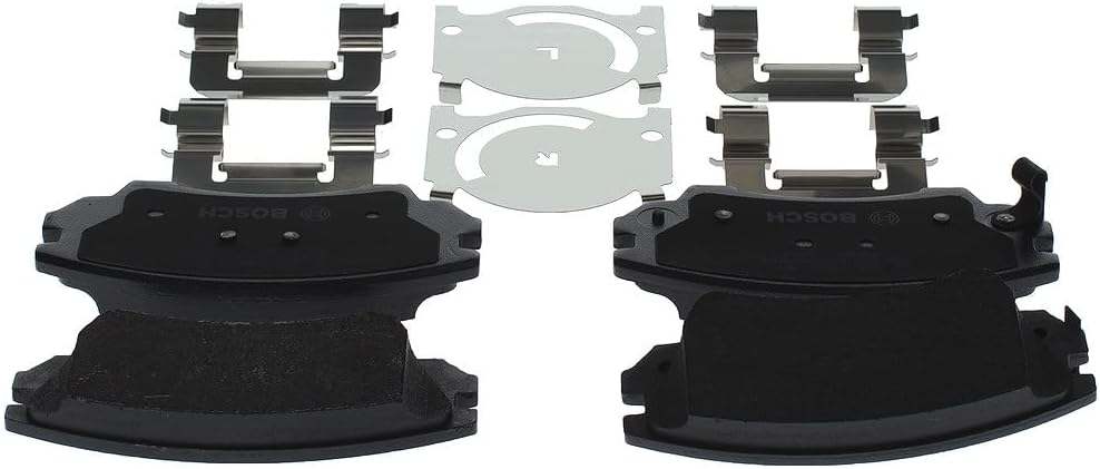 Bosch BP1187 Bremsbeläge - Vorderachse - ECE-R90 Zertifizierung - vier Bremsbeläge pro Set