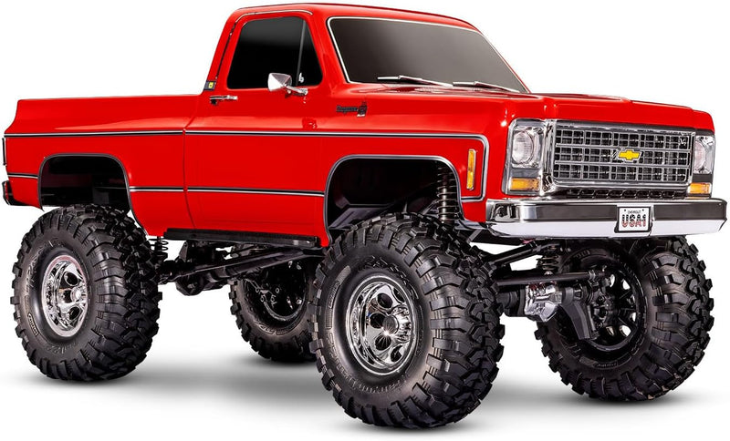 Traxxas TRX-4 Chevy K10 High-Trail Rot RTR o. Akku / Lader 1/10 4WD 92056