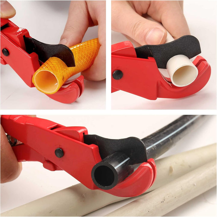 HAUTMEC PEX-Rohr- und Schlauchschneider zum Schneiden von 36 mm PVC-, CPVC-, PPR-, PEX-, Gummischläu