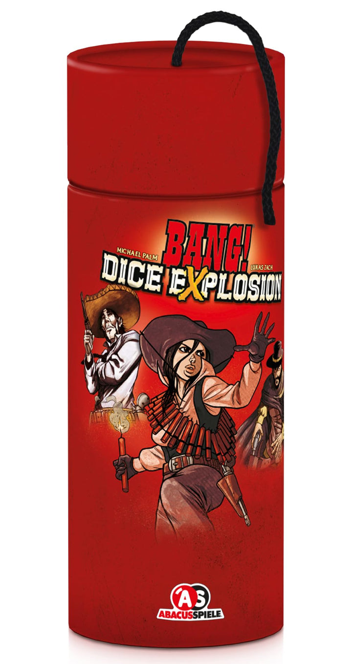 ABACUSSPIELE 36241 - BANG! Dice Explosion, Western Kartenspiel