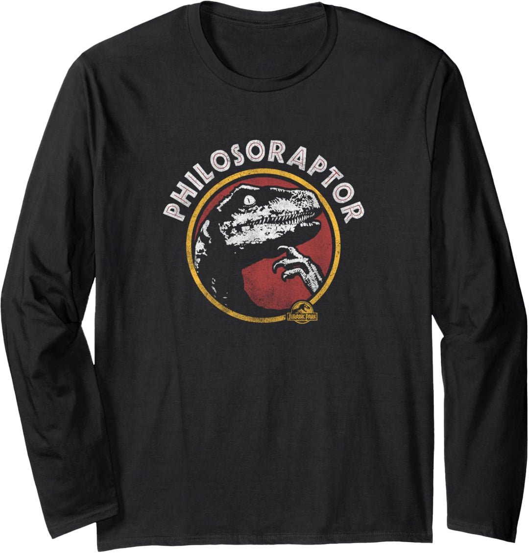 Jurassic Park Philosoraptor Langarmshirt