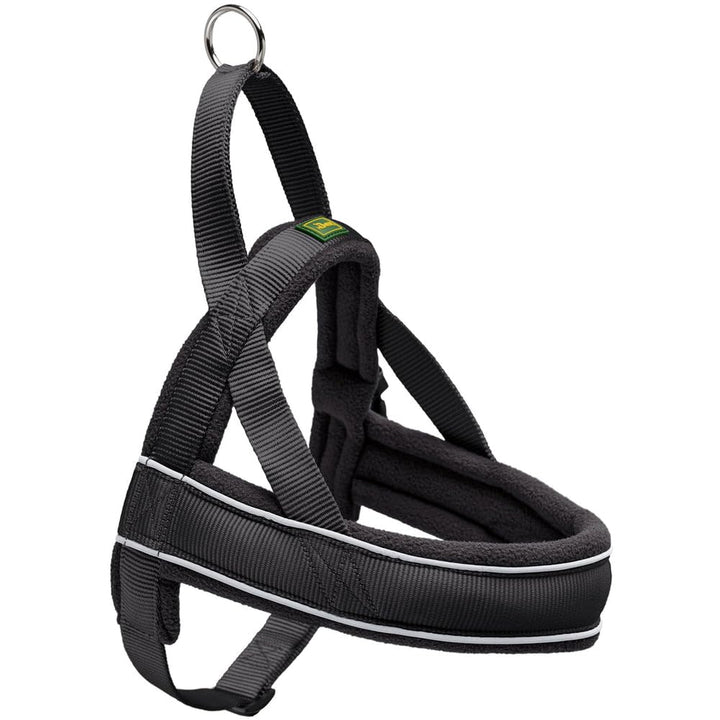 HUNTER RACING Norwegergeschirr, L, 68-90 cm, schwarz 68-90 cm schwarz, 68-90 cm schwarz